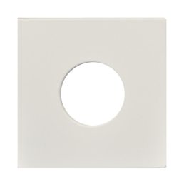 Finition Plate Standard 4″ Blanche 65438