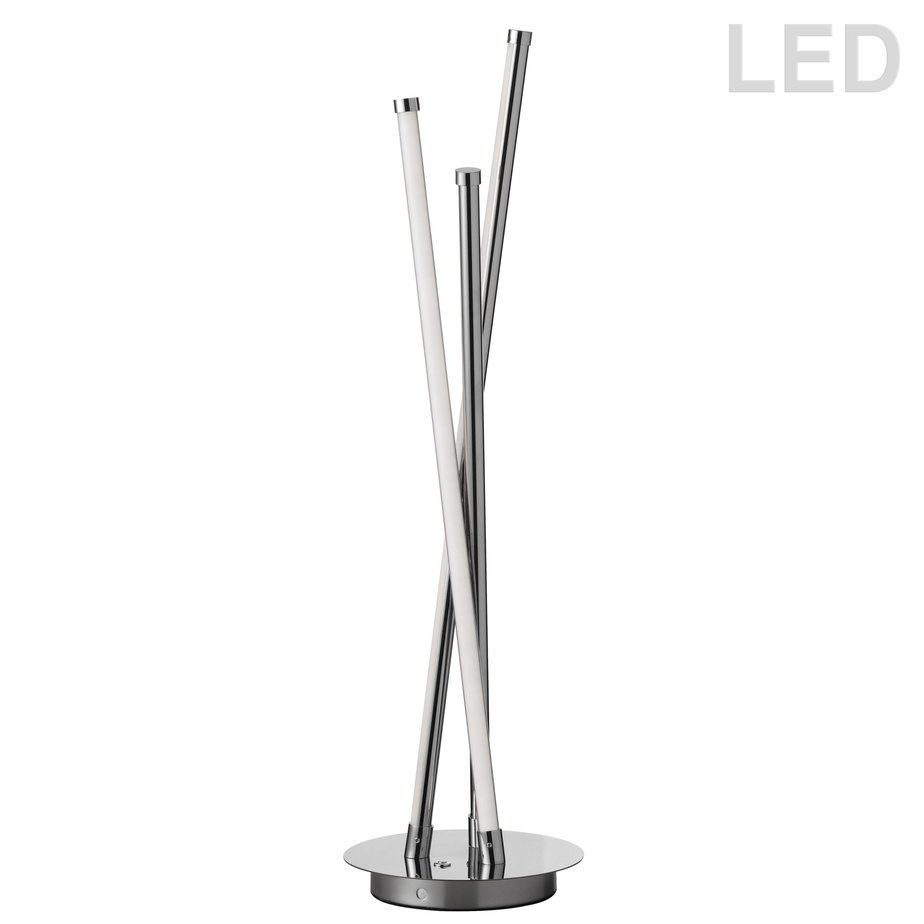 Lampe De Table Del – Cerena – Dainolite – CER-3LEDT-PC