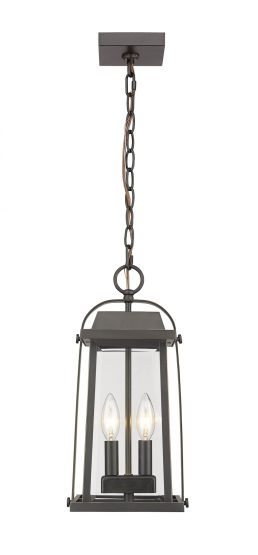 Outdoor Chain Mount Ceiling Fixture – Millworks – Z-lite – 574CHM-ORB