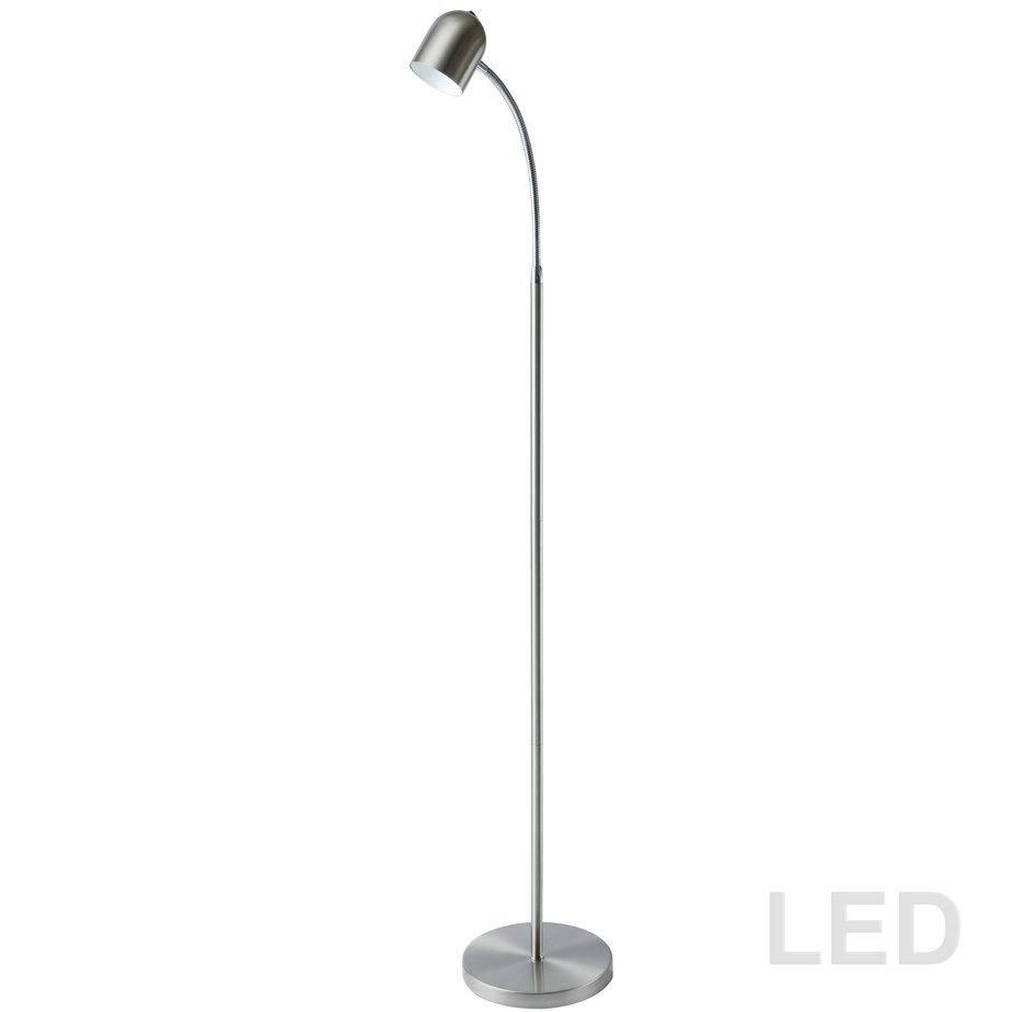 Lampe Sur Pied DEL – Dainolite – 123LEDF-SC